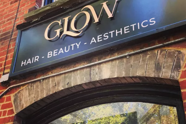 Glow Hair, Beauty & Aesthetics Banner
