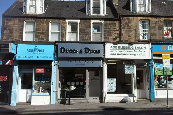 Dudes & Divas Hair Studio Banner