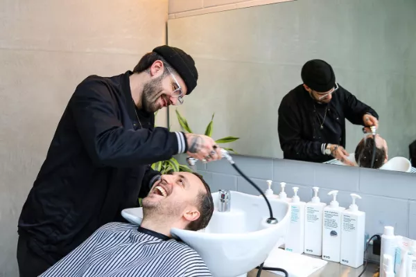 Gallery for  Barber + Blow - St Marys Axe