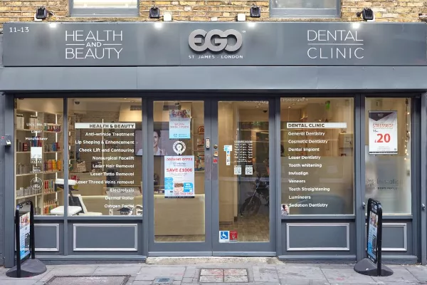 Ego St James Health and Beauty Banner