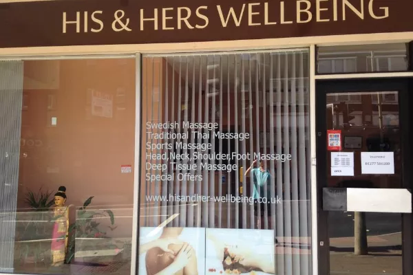 His And Her Wellbeing Banner