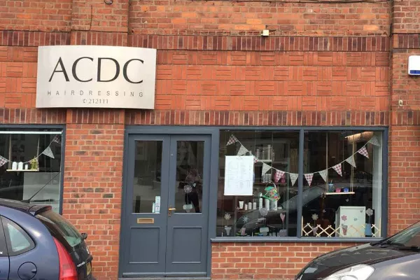 ACDC Hairdressing Banner