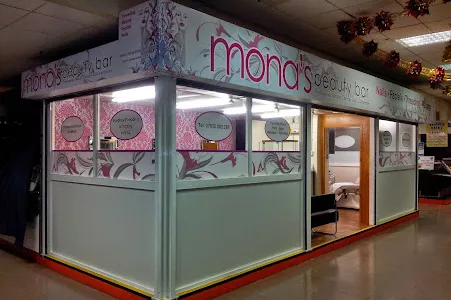 Mona's Beauty Bar Banner