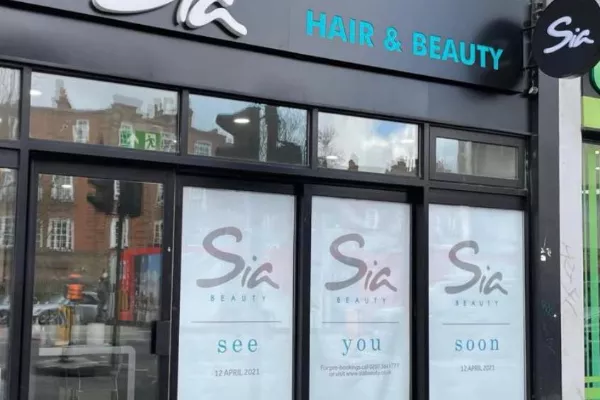 Sia Beauty Salon - Fulham Broadway Banner