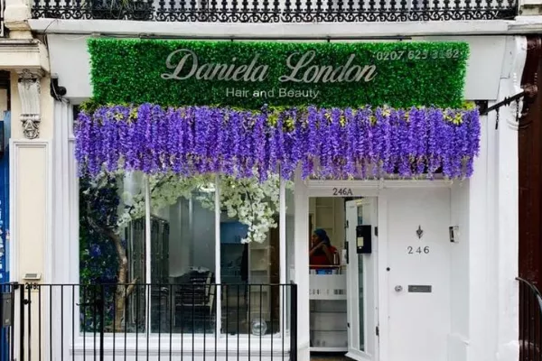 Daniela London Hair & Beauty Banner