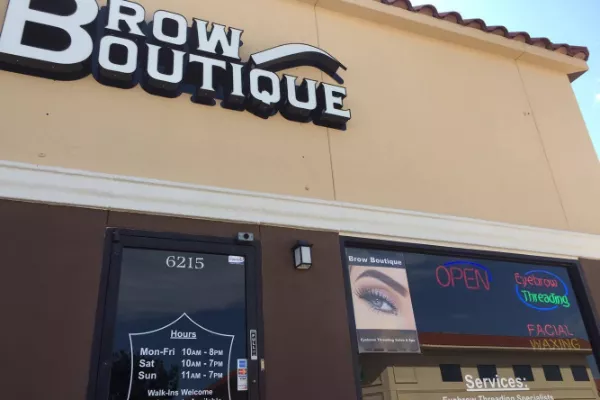 Brow Boutique Banner