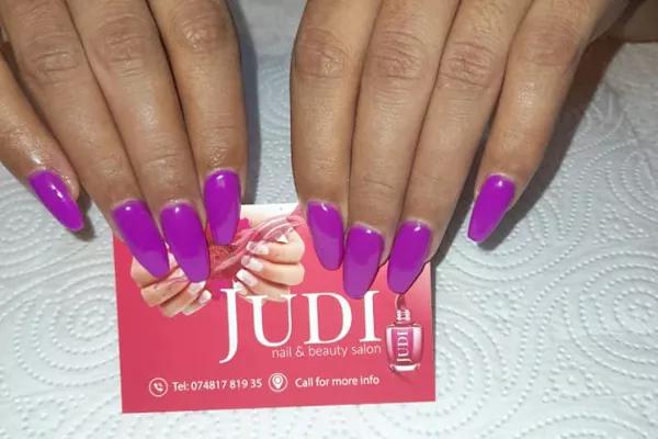 Judi Nails & Beauty Salon Banner