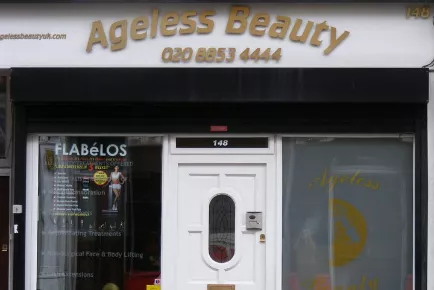 Ageless Beauty London First slide